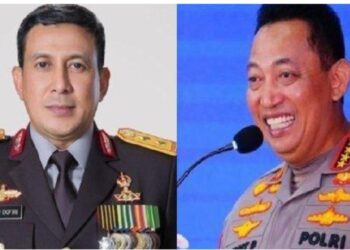 Calon Wakapolri Ahmad Dofiri(Kiri),Kapolri Listyo Sigit(Kanan).(Doc/Foto: Instagram)