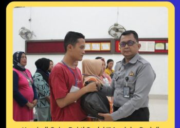 Lapas Kelas IIA Binjai Berbagi dengan Warga Sekitar