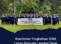 Kalapas Pemuda Kenal Purba Dan Pegawai Lembaga Pemasyarakatan Kelas III Langkat Melakukan Pembinaan Fisik Mental Dan Disiplin.(Doc/Foto : Humaslapada)