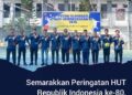 Kalapas Kelas III Pemuda Langkat, Kenal Purba Didamping Pejabat Struktural Melakukan Sesi Foto Bersama Dihalaman Lapas.(Doc/ Foto : Humas Lapada)