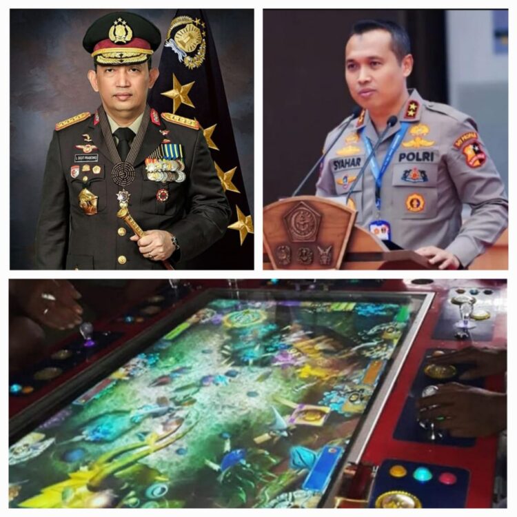 Wilkum polsek saribudolok diduga membebaskan Gelper tembak ikan bebas beroperasi