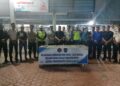 Jajaran Lapas Kelas IIA Binjai bersama BNN, TNI, Polri, dan Denpom I/5-2 berfoto bersama usai menggelar razia gabungan di blok hunian warga binaan, Kamis malam 29/01/2026.(Doc/Foto : Humas Lapas Binjai)