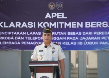 Kalapas Lubuk Pakam, Bapak Hakim Sanjaya, menegaskan bahwa Zero Narkoba dan Handphone bukan sekadar slogan, melainkan 'harga mati'.(Doc/Foto : Humas Lapas lubuk Pakam)