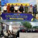 Sinergi Aparat Penegak Hukum bersama Komandan KOTI MPW PP Kepri saat rilis hasil razia dan tes urine guna memberantas Hilinar di Rutan Kelas IIA Batam.(Doc/Foto : Istimewa)
