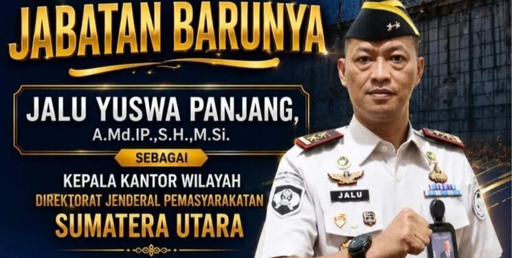 KET FOTO : KAKANWIL SUMUT JALU YUSWA PANJANG, A.Md.IP.,M.Si.